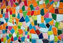 Iskoristite razbijeno posuđe za mozaik